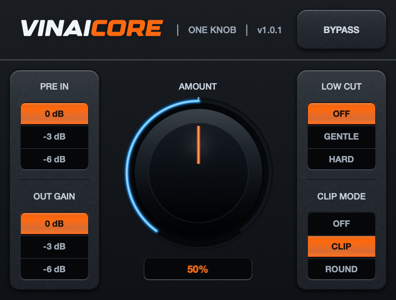 VINAIcore interface