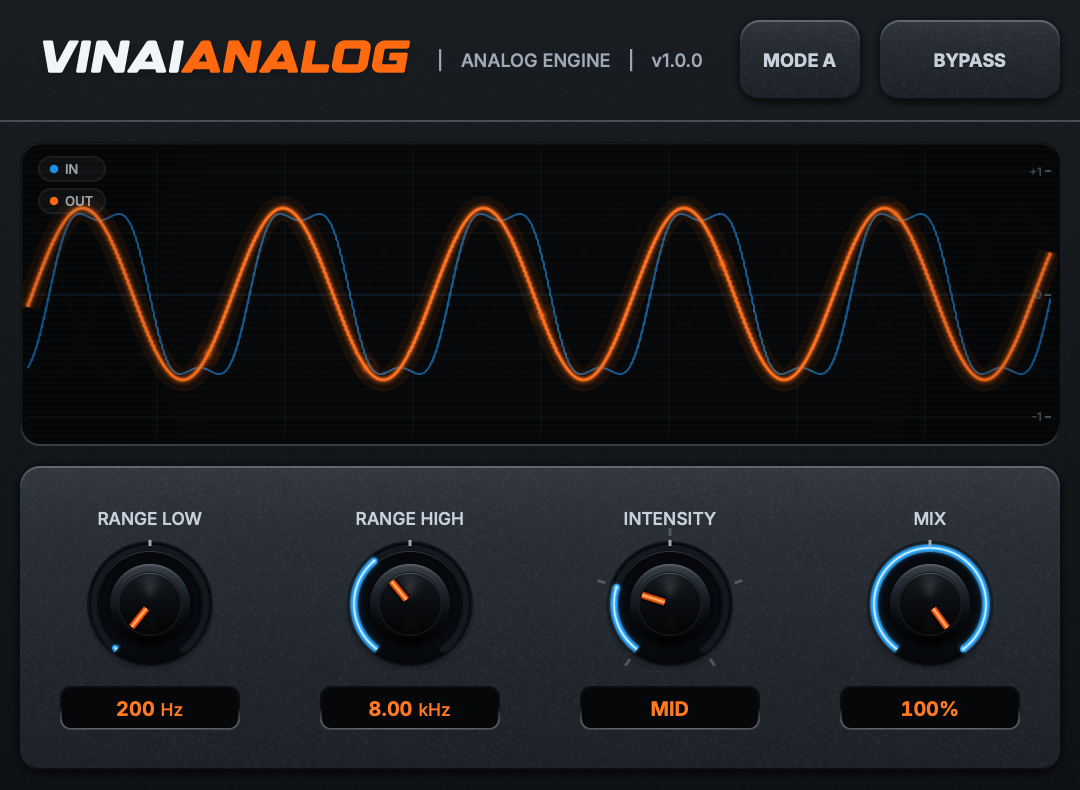 VINAIanalog interface