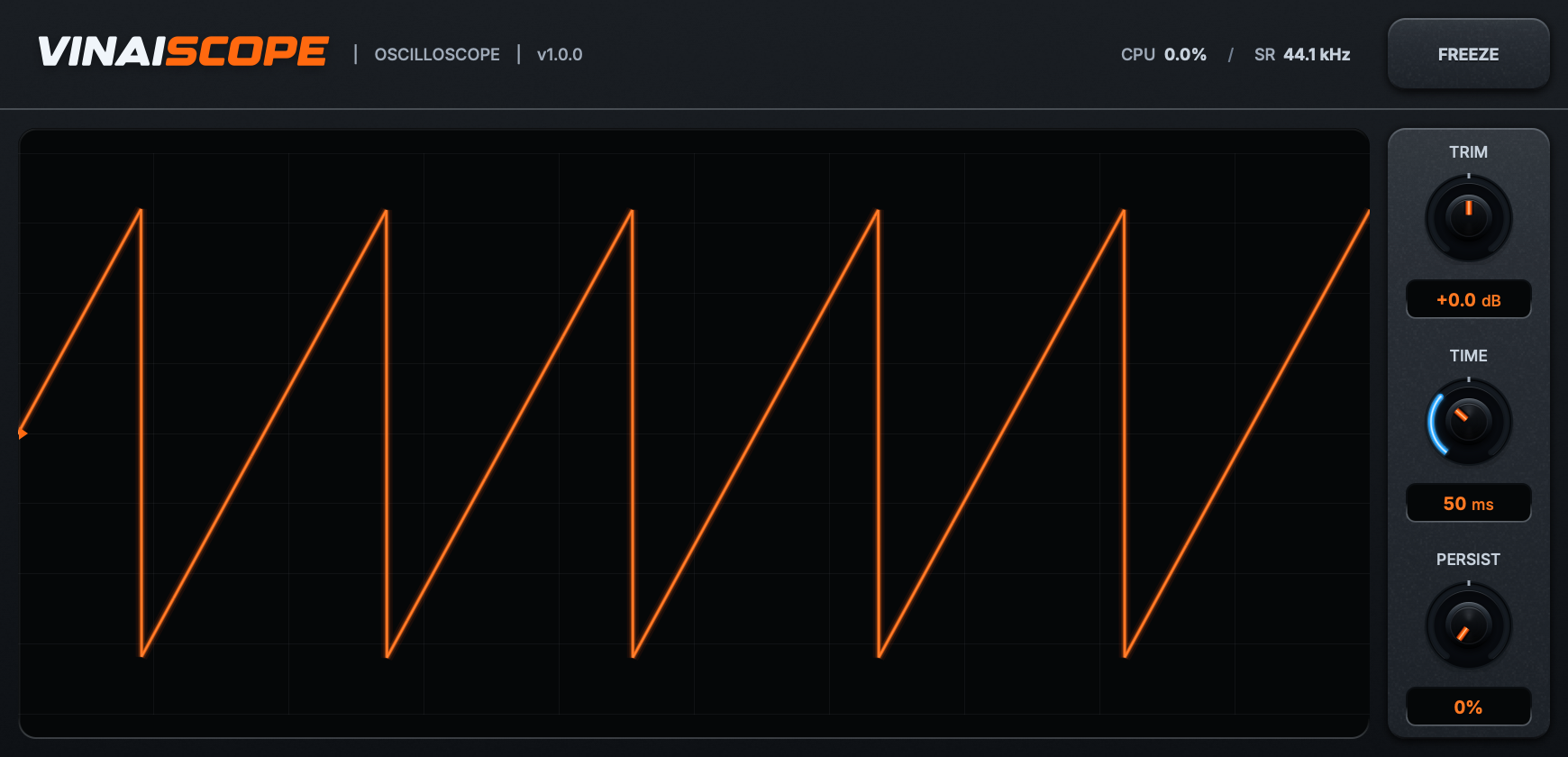 VINAIscope interface